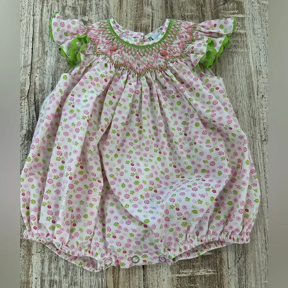 Remember Nguyen bubble with Smocked Neckline - Picture 1 of 2